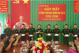 Sư đoàn 346: Gặp mặt, tặng quà con liệt sĩ, con thương binh, bệnh binh đang công tác trong khối Sư đoàn bộ